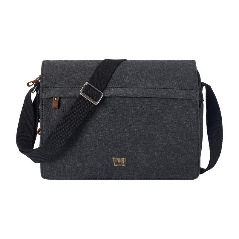 TRP0241 Troop London Classic Canvas Messenger Bag