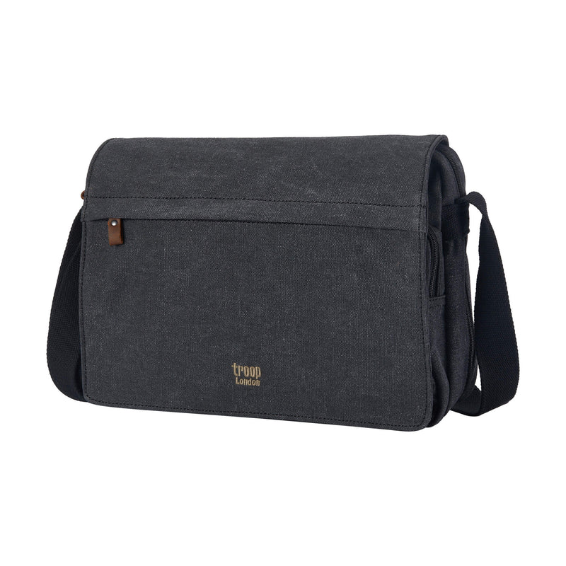 TRP0241 Troop London Classic Canvas Messenger Bag