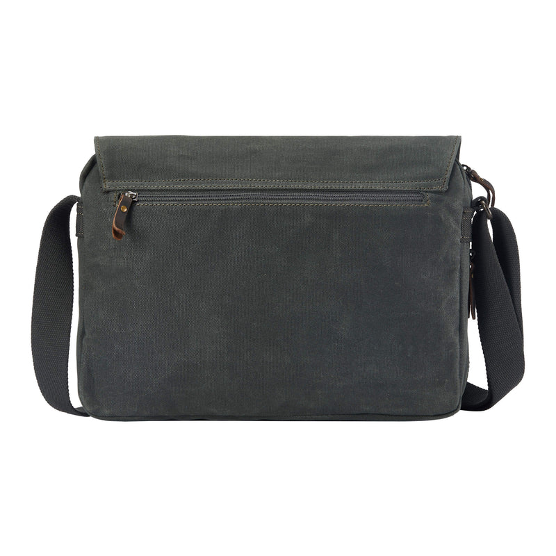 TRP0241 Troop London Classic Canvas Messenger Bag