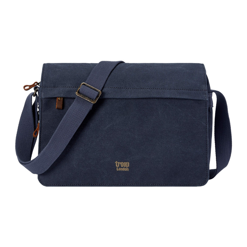 TRP0241 Troop London Classic Canvas Messenger Bag