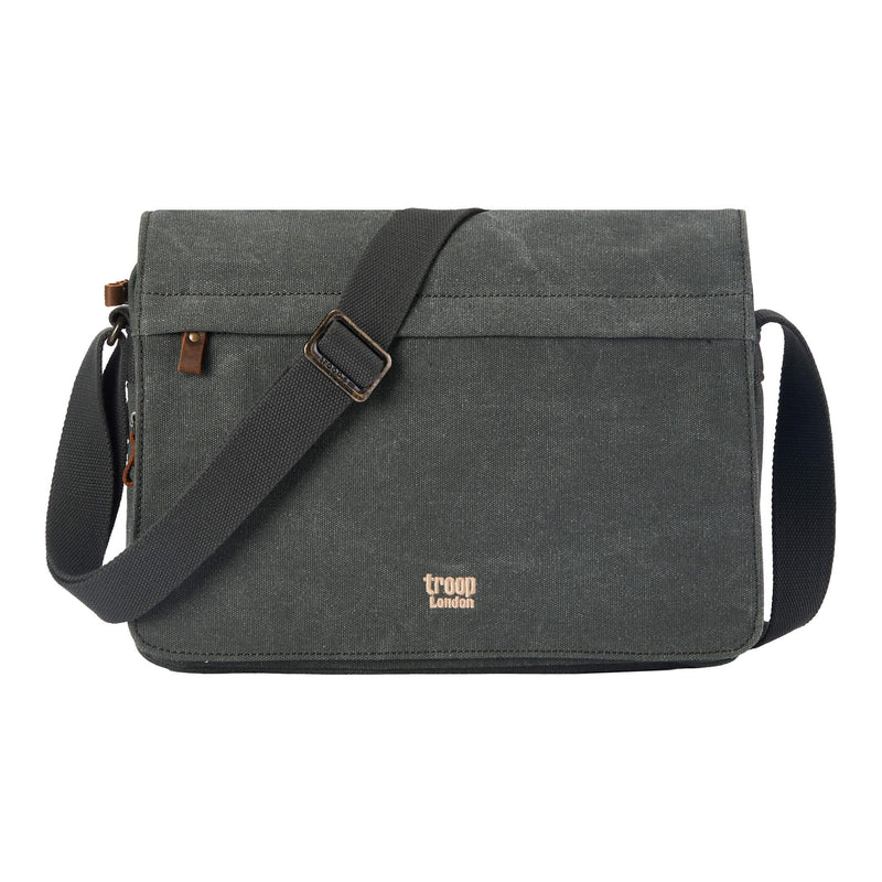 TRP0241 Troop London Classic Canvas Messenger Bag