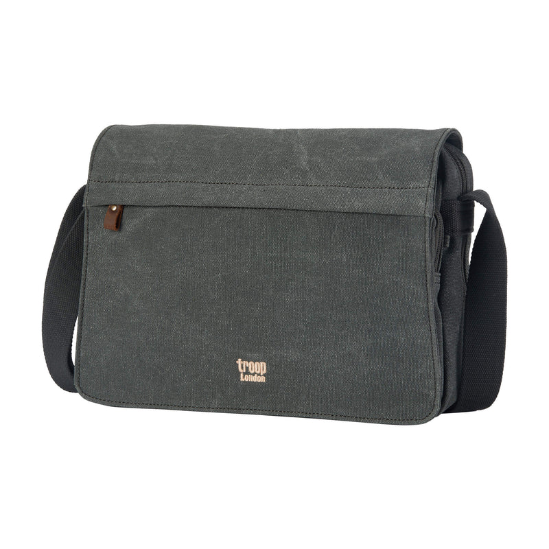 TRP0241 Troop London Classic Canvas Messenger Bag