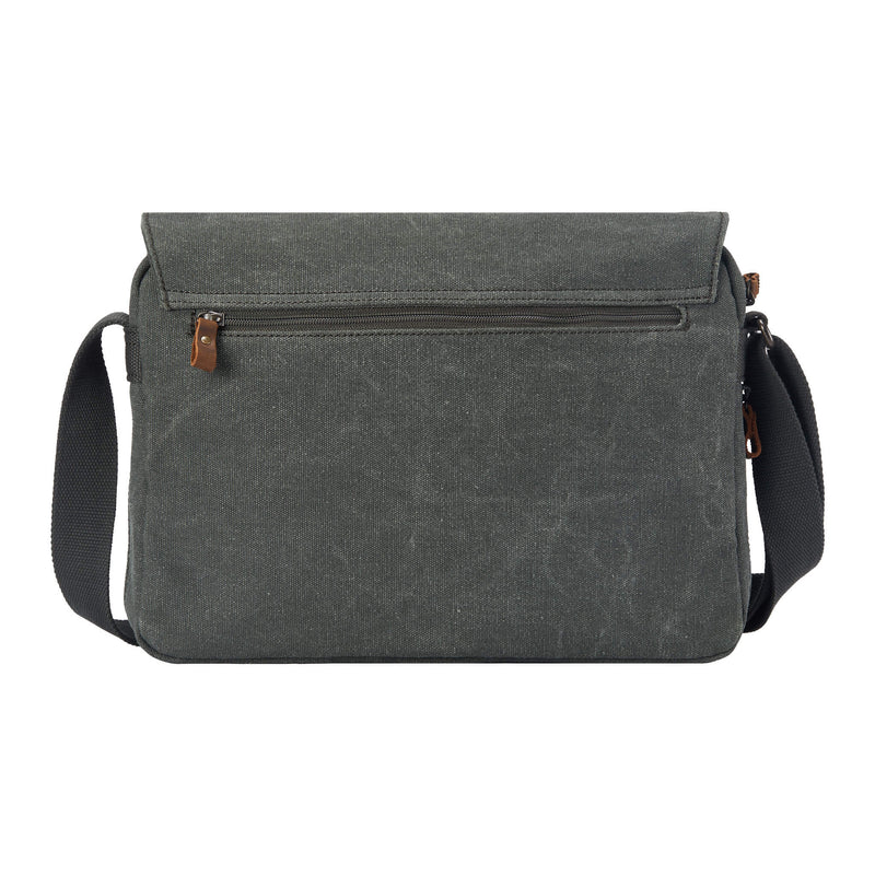 TRP0241 Troop London Classic Canvas Messenger Bag