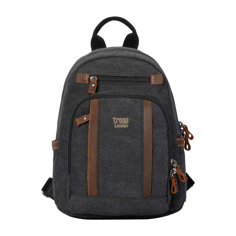 TRP0255 Troop London Classic Canvas Backpack - Small