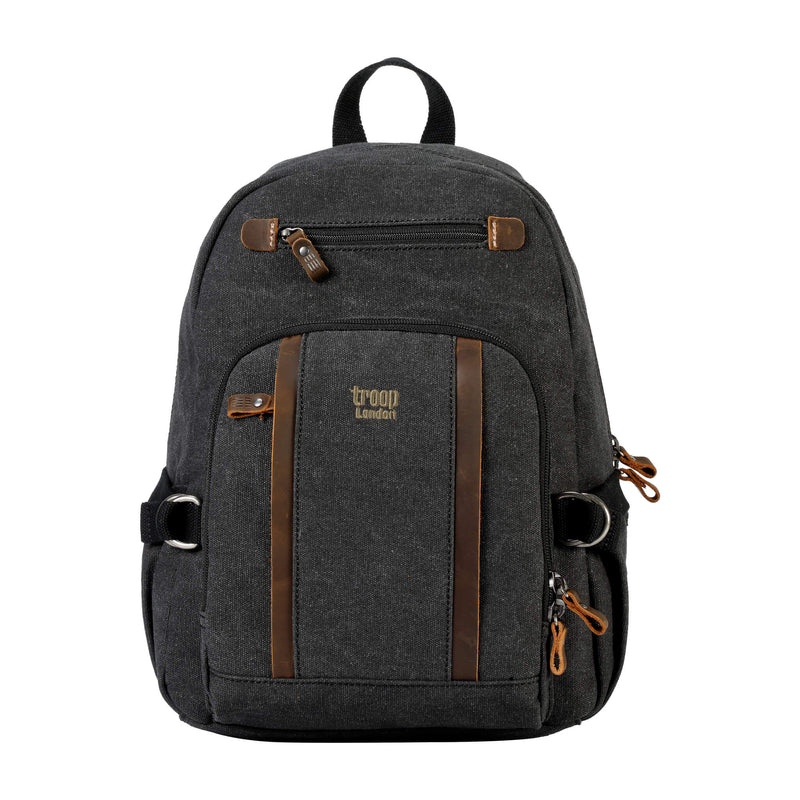 TRP0256 Troop London Classic Canvas Backpack - Medium