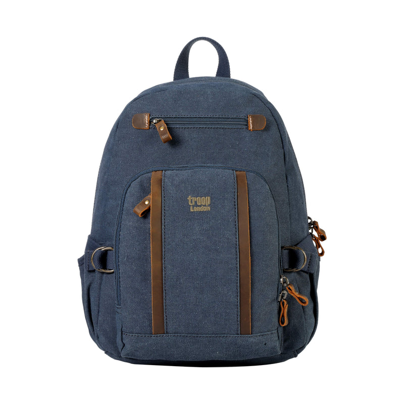 TRP0256 Troop London Classic Canvas Backpack - Medium