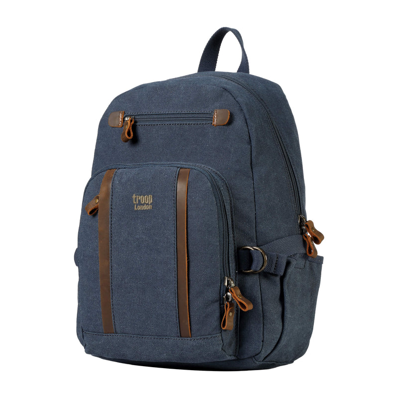 TRP0256 Troop London Classic Canvas Backpack - Medium