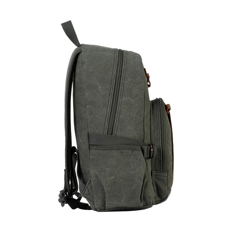 TRP0256 Troop London Classic Canvas Backpack - Medium