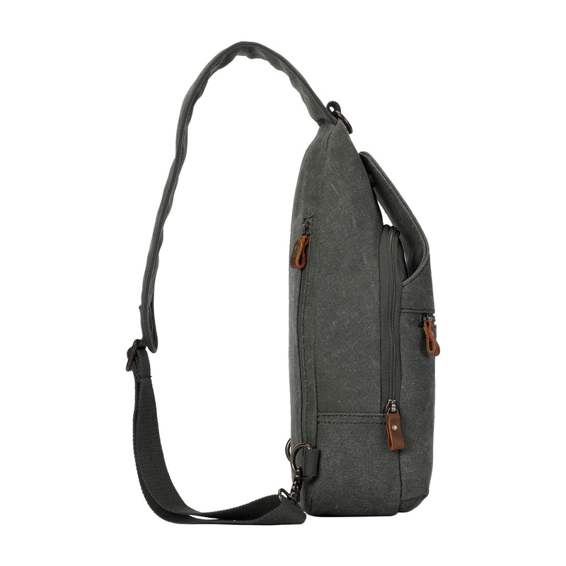 TRP0551 Troop London Classic Sling Bag, One Strap Backpack