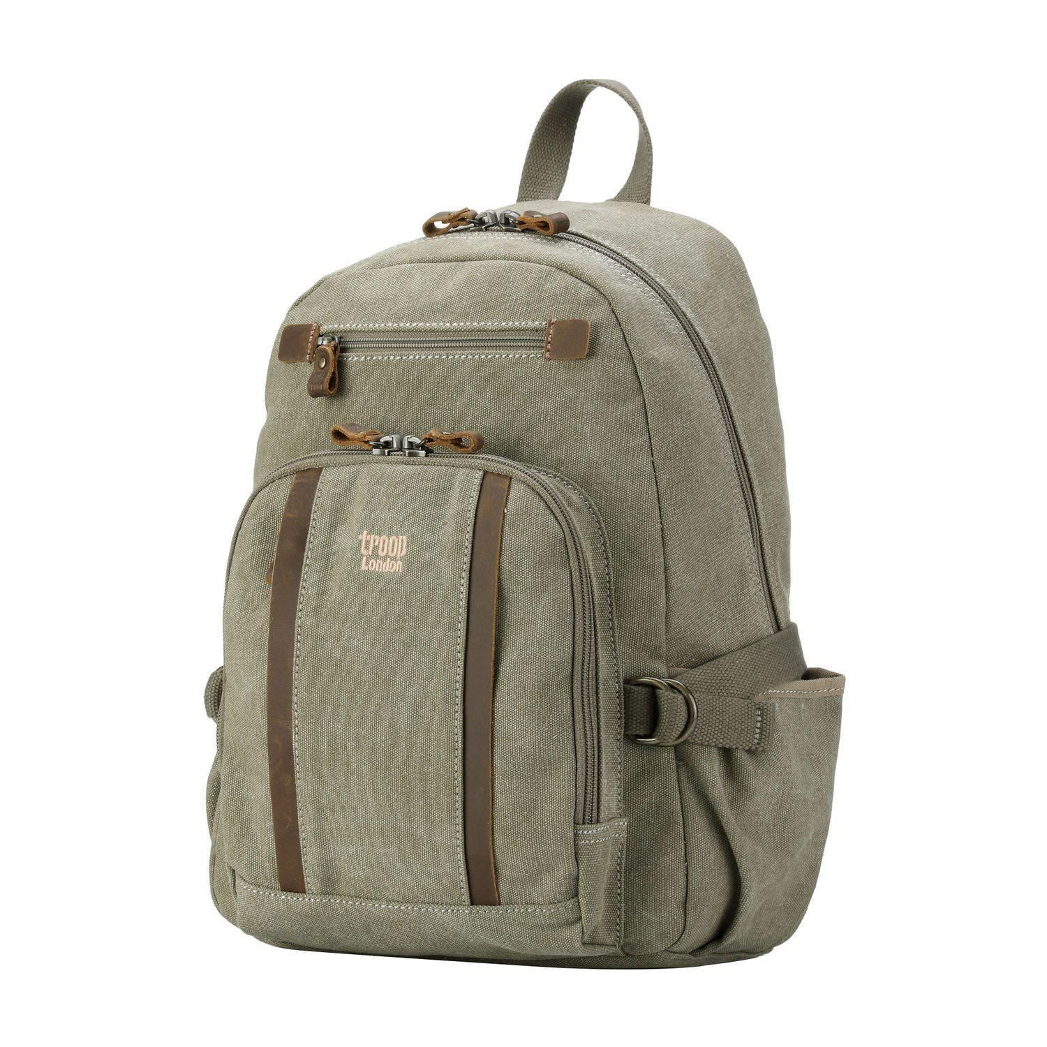 Premium Quality TRP0256 Troop London Classic Canvas Backpack - Medium ...