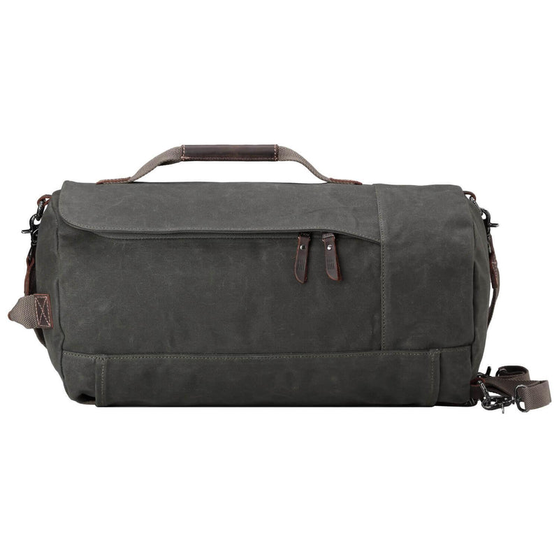 TRP0444 Troop London Heritage Canvas Travel Duffel Bag, Backpack, Canvas Holdall, Gym Bag