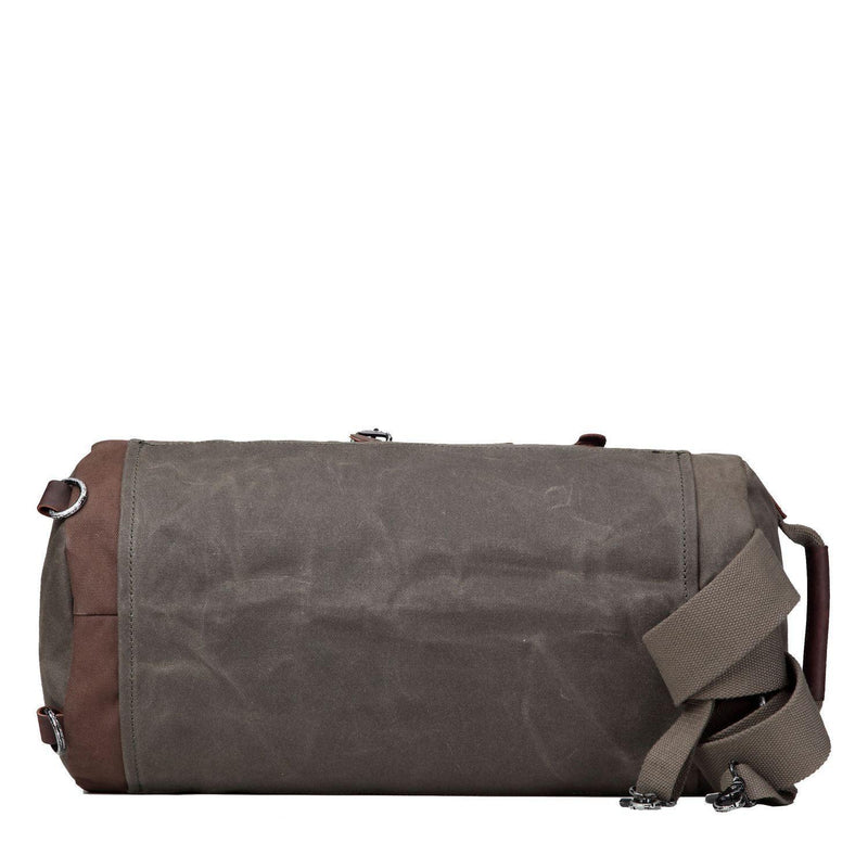 TRP0444 Troop London Heritage Canvas Travel Duffel Bag, Backpack, Canvas Holdall, Gym Bag